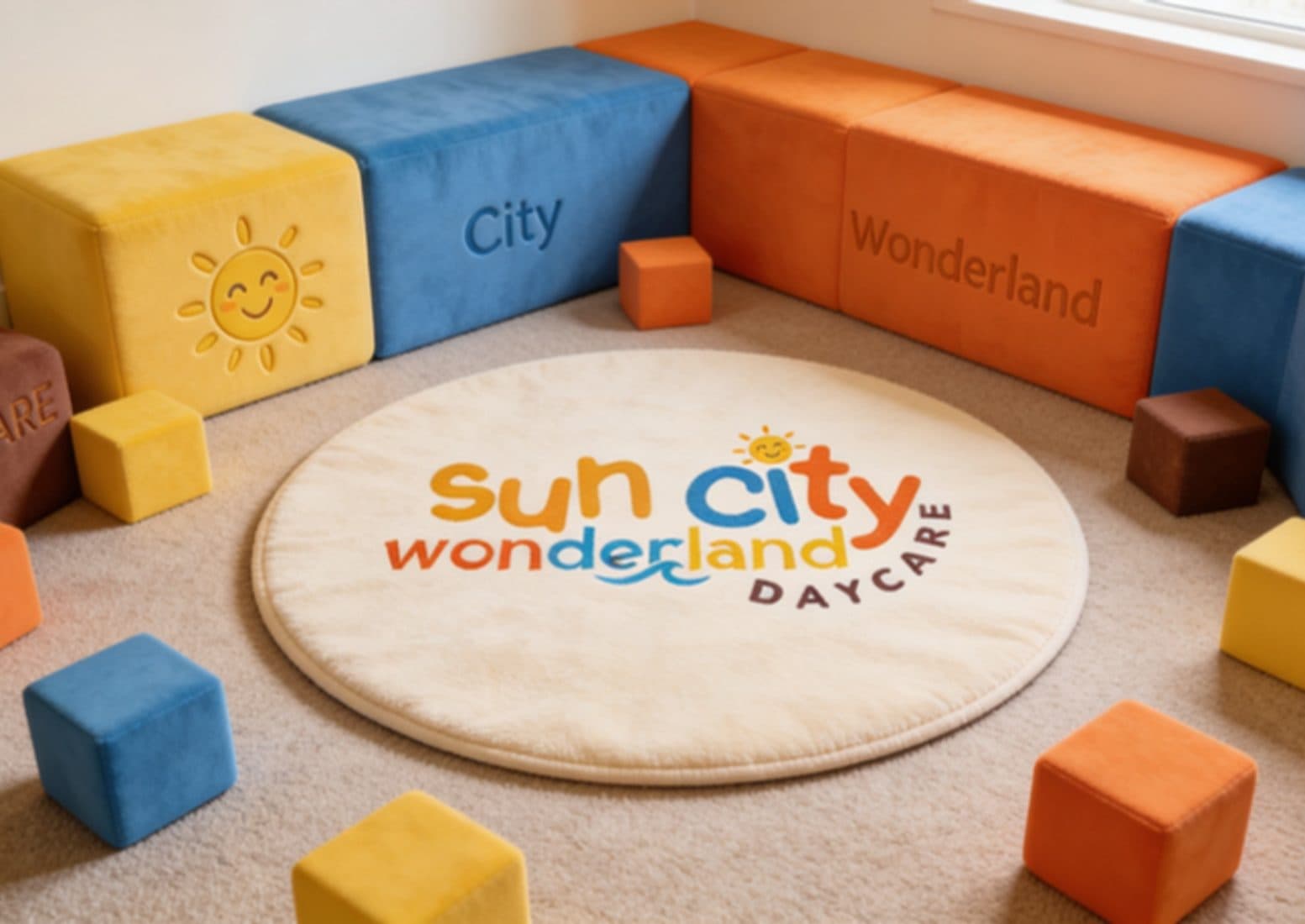 Sun City Wonderland brand guidelines: Application: play space