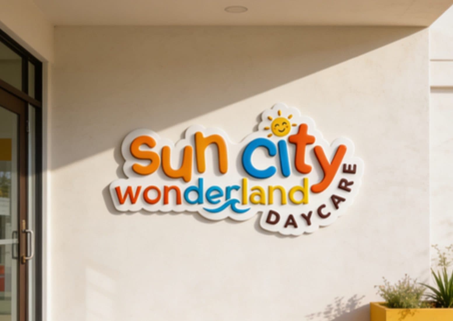 Sun City Wonderland brand guidelines: Application: signage