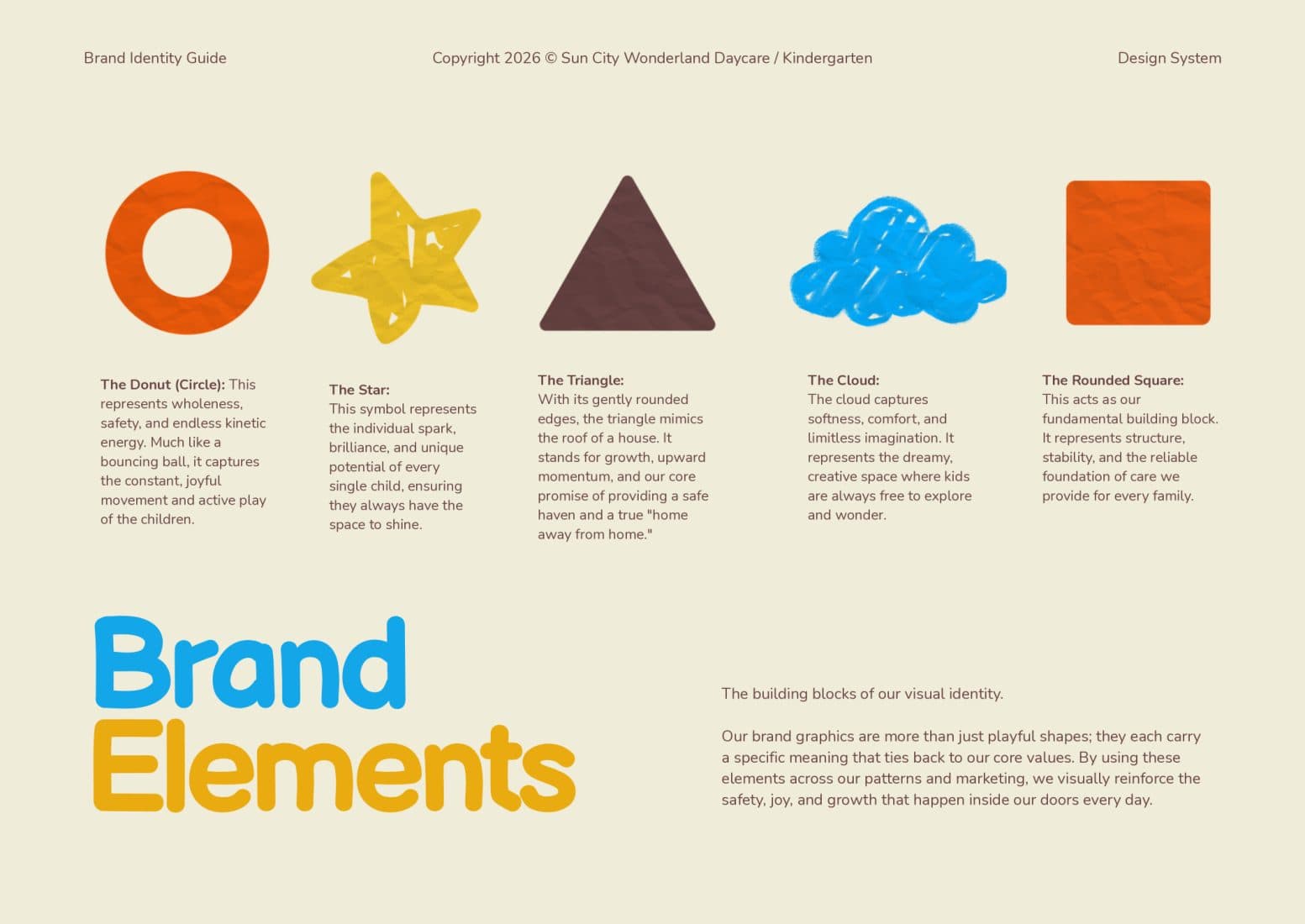 Sun City Wonderland brand guidelines: Brand elements