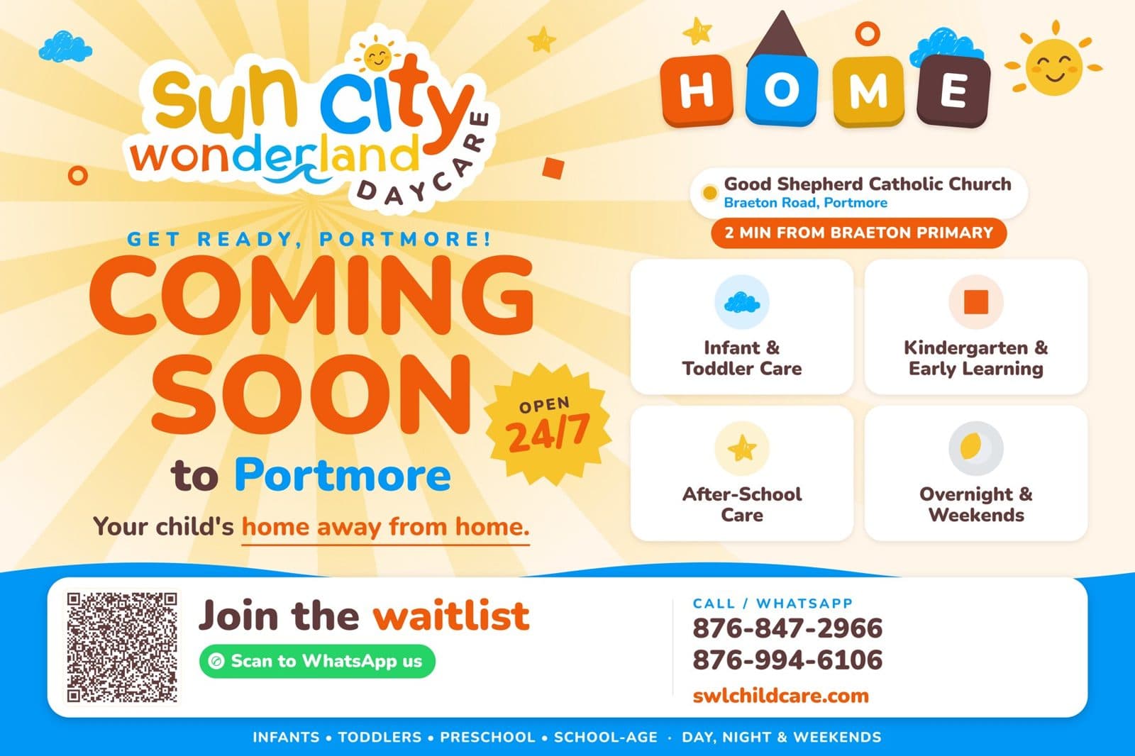 Sun City Wonderland Portmore coming-soon banner