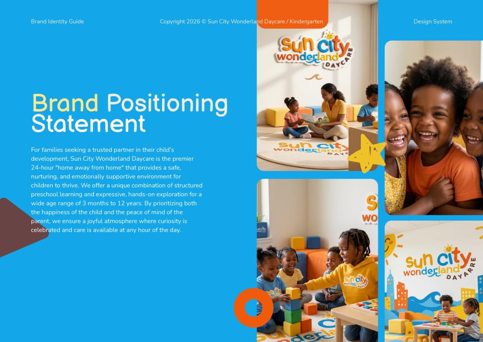 Sun City Wonderland brand guidelines: Brand positioning